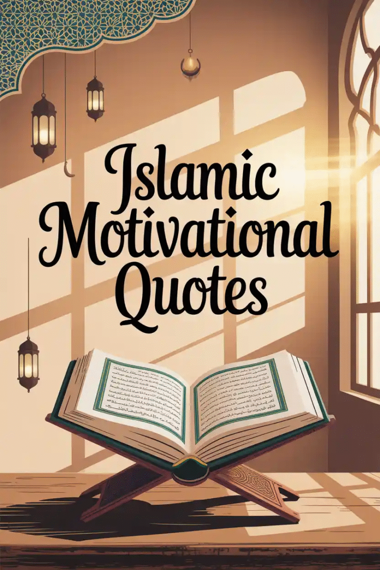 Islamic Motivational Quotes